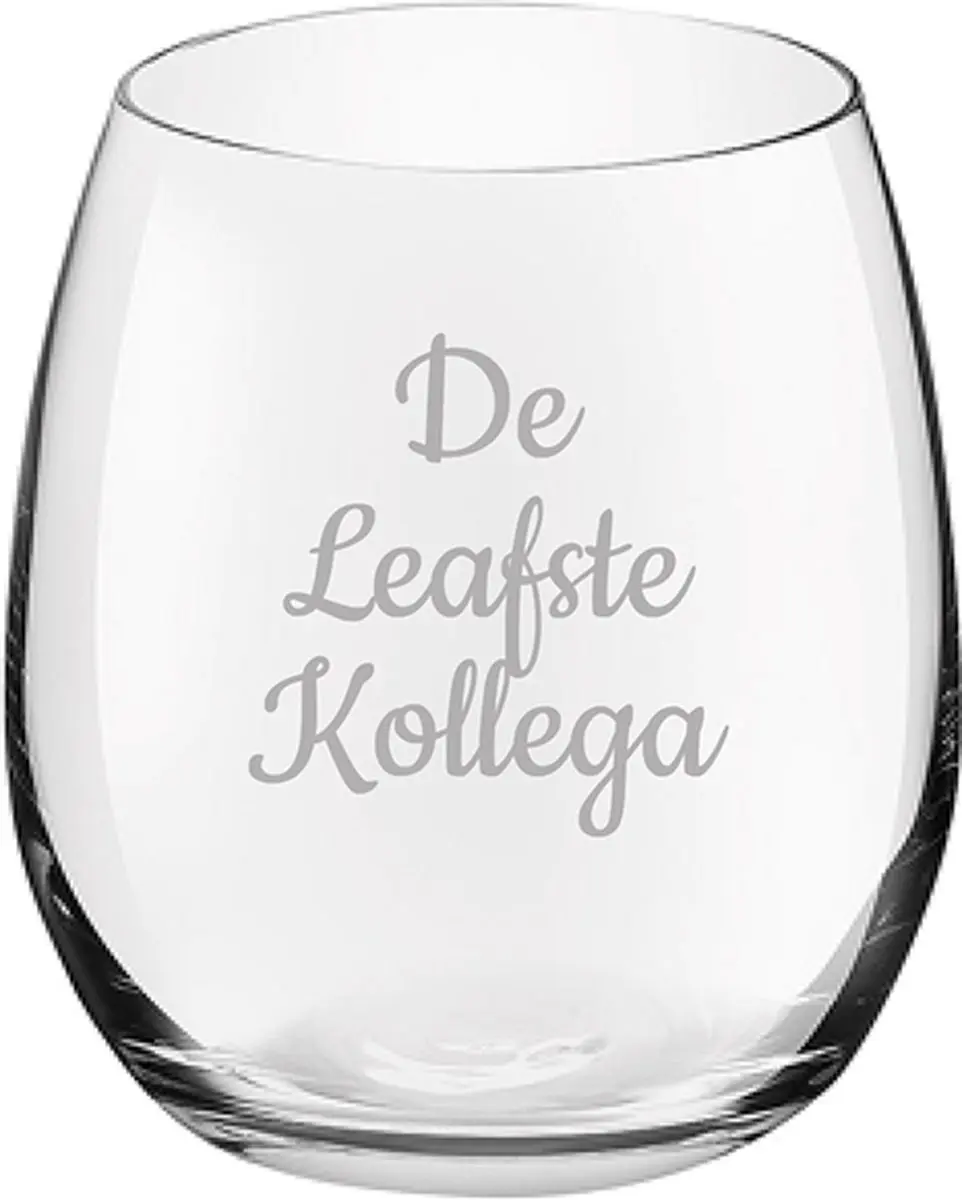 Royal Leerdam Drinkglas De Leafste Kollega 39cl