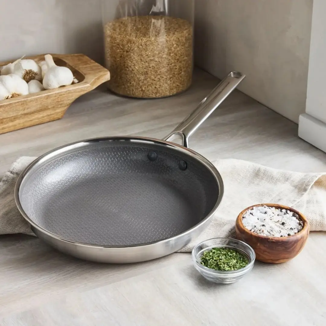 GreenPan Apex Koekenpan 28cm - Honinggraat - Roestvrijstaal