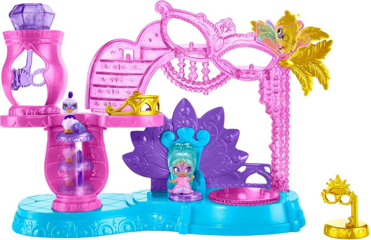 Fisher Price Shimmer & Shine Princess Samira's Gemaskerd Bal - Multi