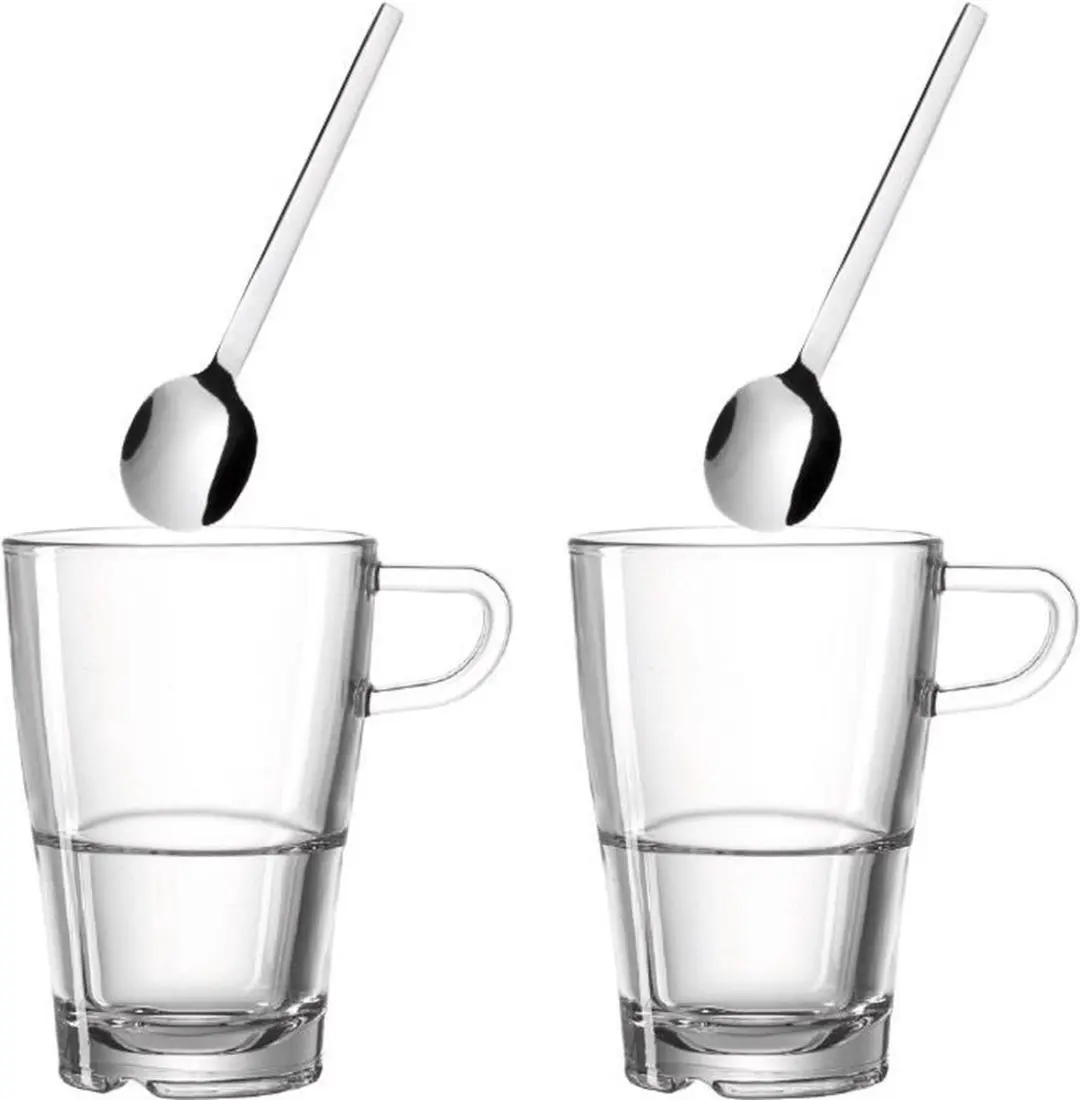 Leonardo Senso Latte Macchiato Glas 6-delig