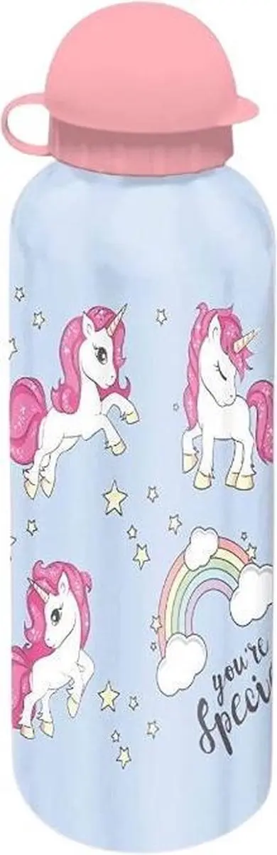 Unicorn Schoolbeker 500ml Aluminium