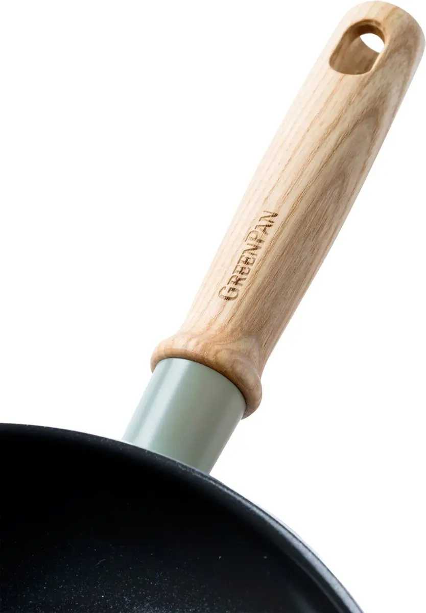 GreenPan Mayflower Pannenset 9-delig CC001594-001 - Inductie - Keramisch - 13/20/24cm - Blauw
