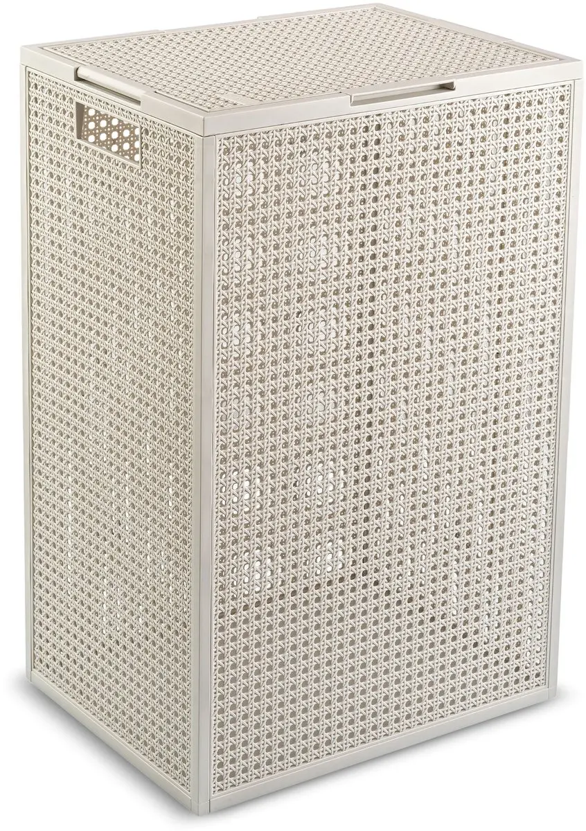 Curver Kaya Wasmand met deksel 60L - 38x29x58,5cm - Wit