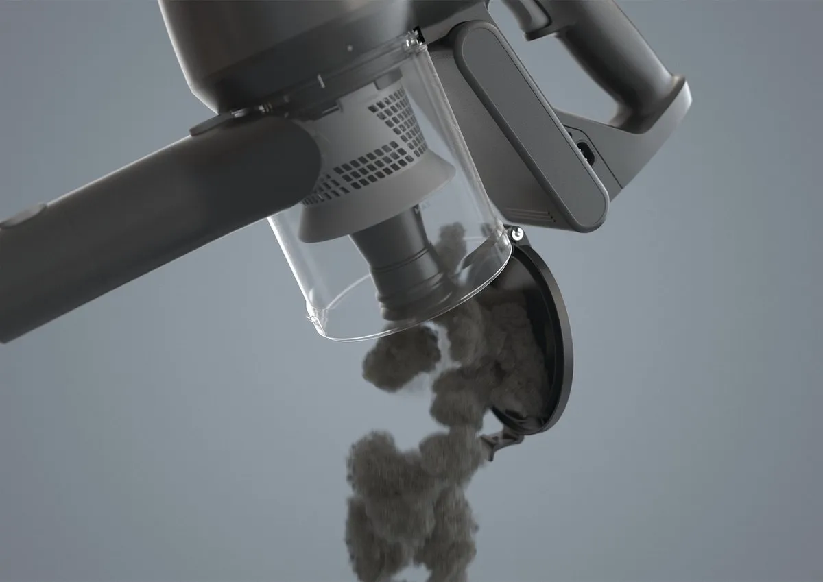 AEG AP31CB21TG Steelstofzuiger - 40 minuten - Grijs