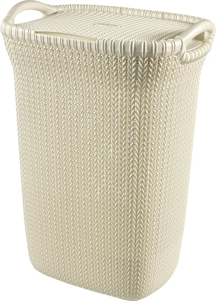 Curver Knit Wasmand met deksel