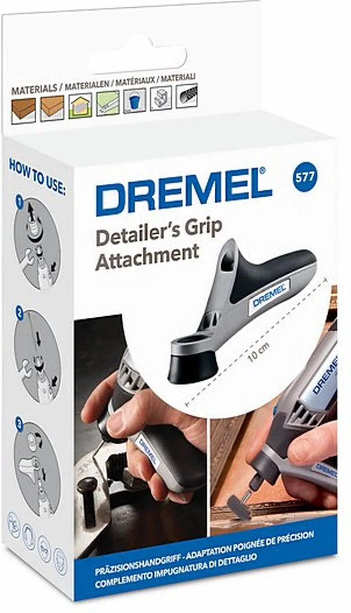 Dremel 577JB Machine Hulpstukken - Detailersgrip & Graveerfrees