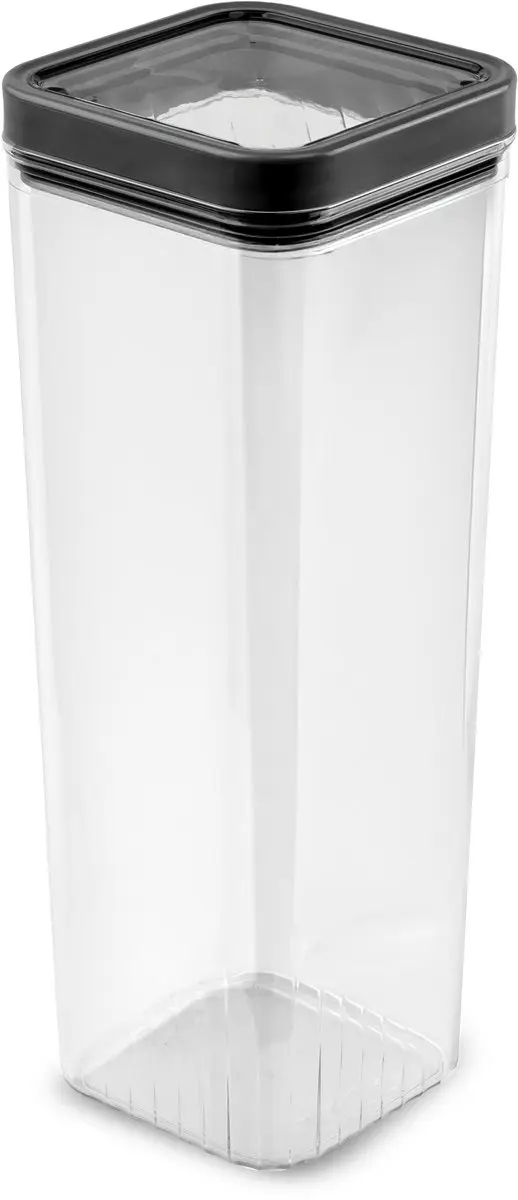 Curver Kara Voorraadbussen Set 0,5L + 2x1,2L + 1,8L + 2,4L - Antraciet