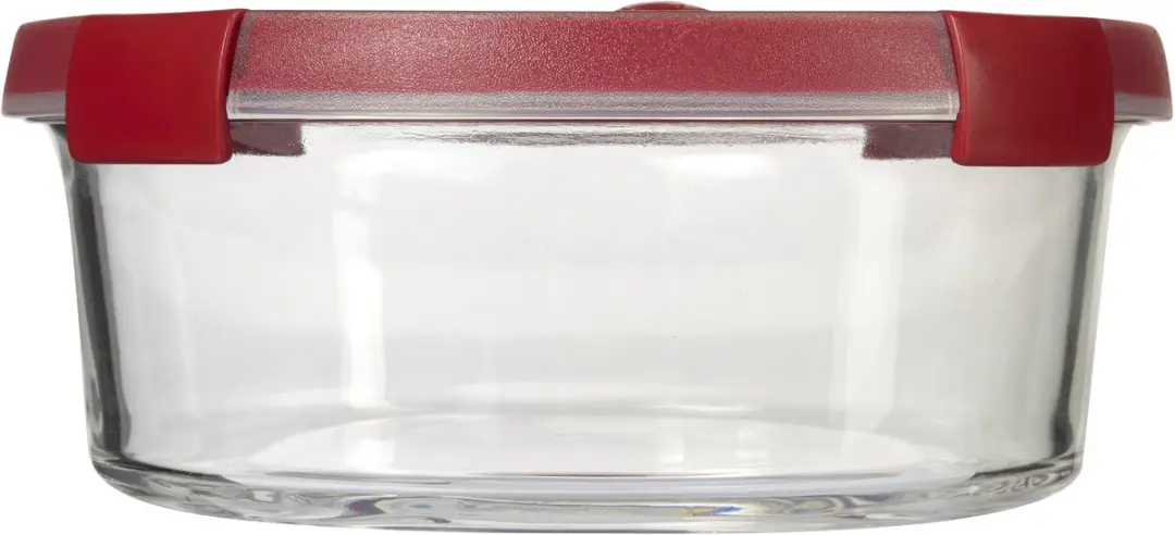 Curver Smart Cook Vershouddozen Set 4x1,2L - Rood/Transparant