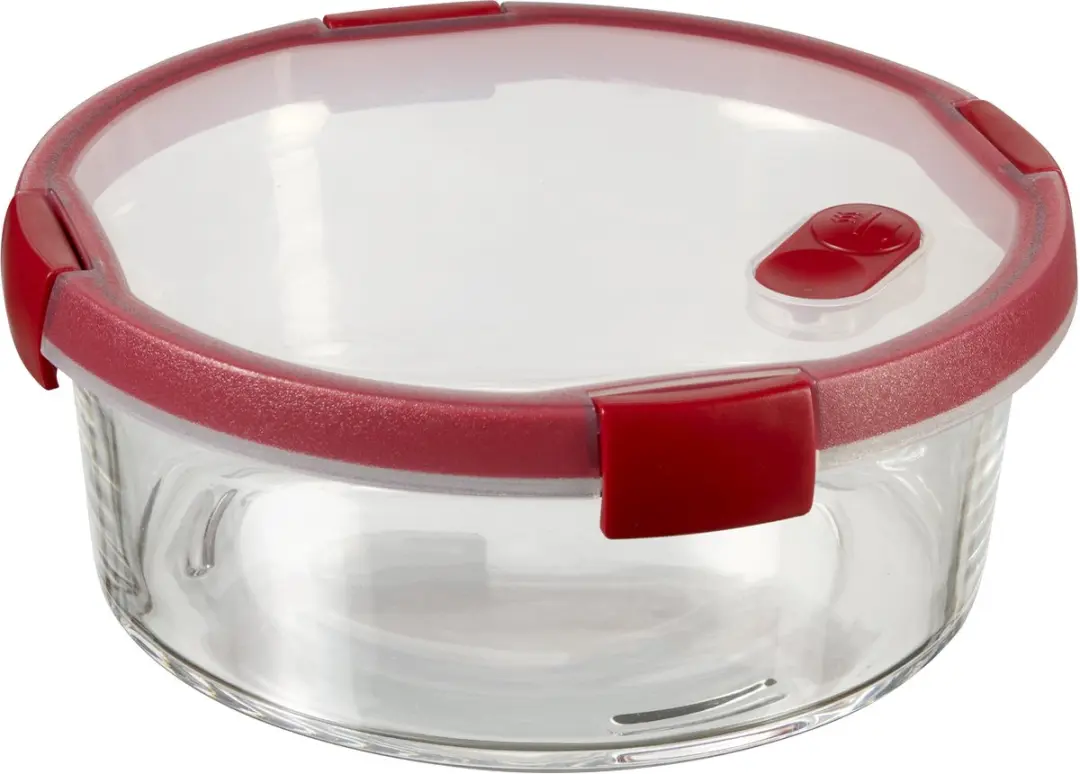 Curver Smart Cook Vershouddozen Set 4x1,2L - Rood/Transparant