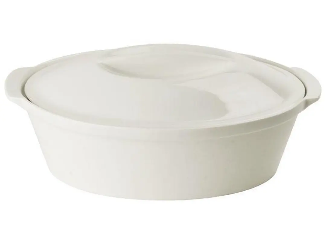 Gusta Ovenschaal met Deksel 30cm - Wit