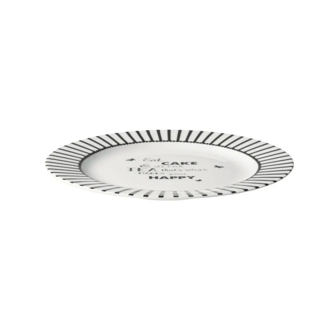 Dutch Rose Gebakbord Cake Ø18cm - Wit