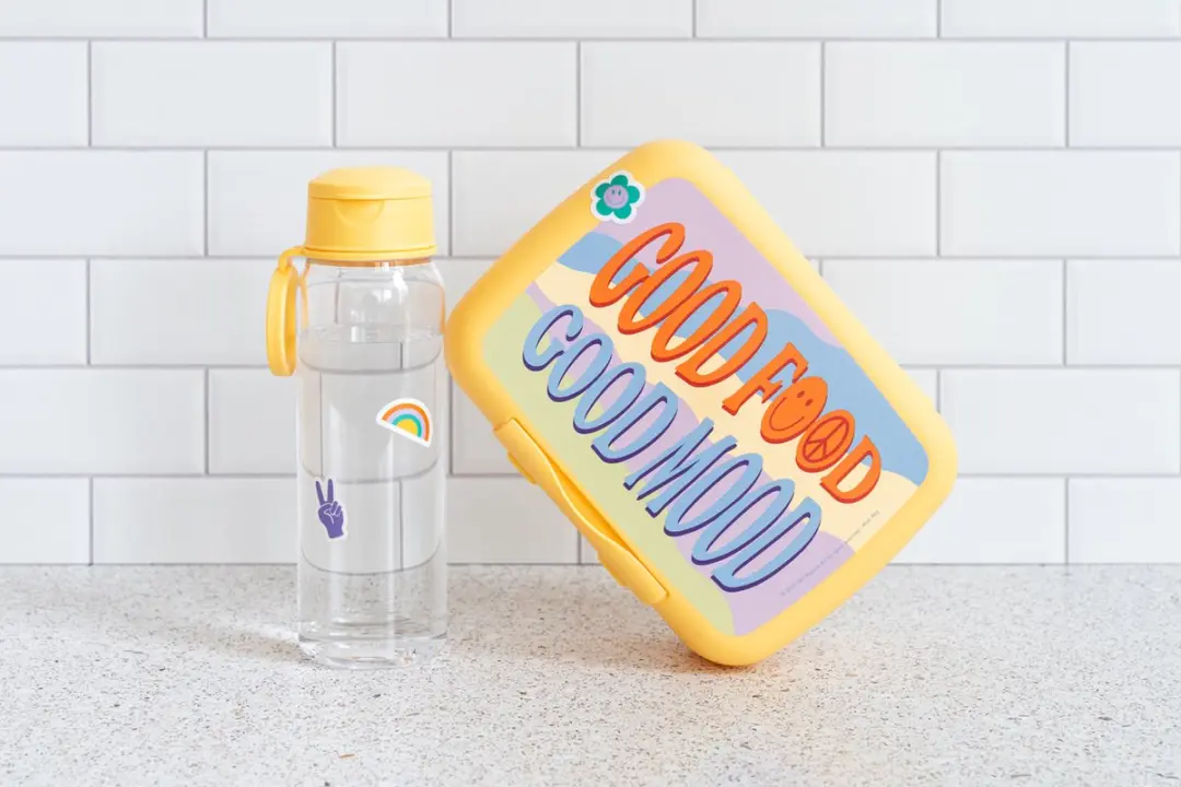 Amuse Good Mood Brooddoos - Geel - 210x156x71mm