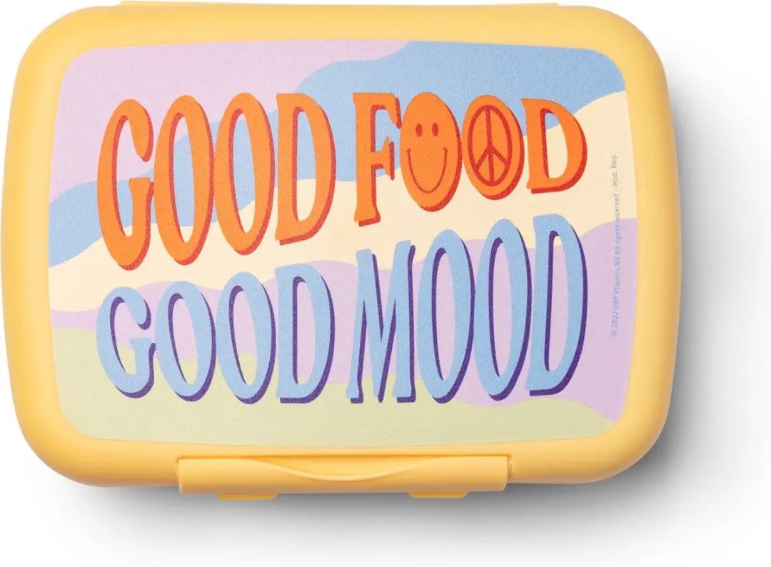 Amuse Good Mood Brooddoos - Geel - 210x156x71mm