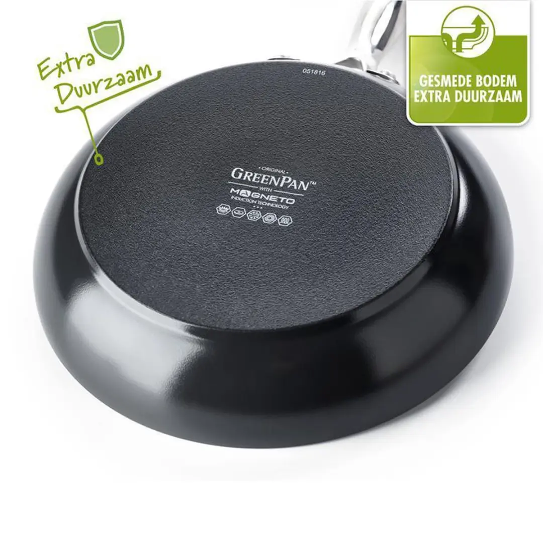 GreenPan Venice Pro Grillpan 28cm - PFAS-vrij - Zwart