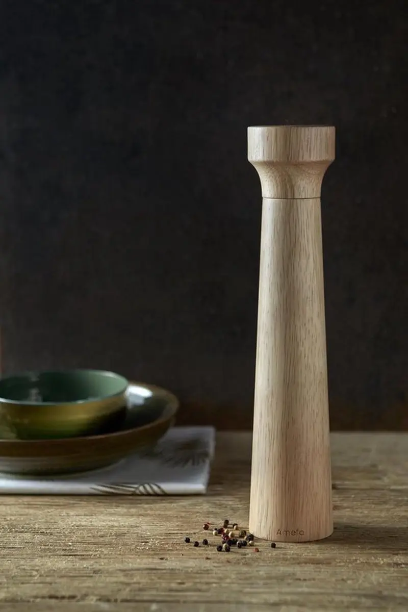 Amefa Moderne Zout- en Pepermolen 30cm - Hout