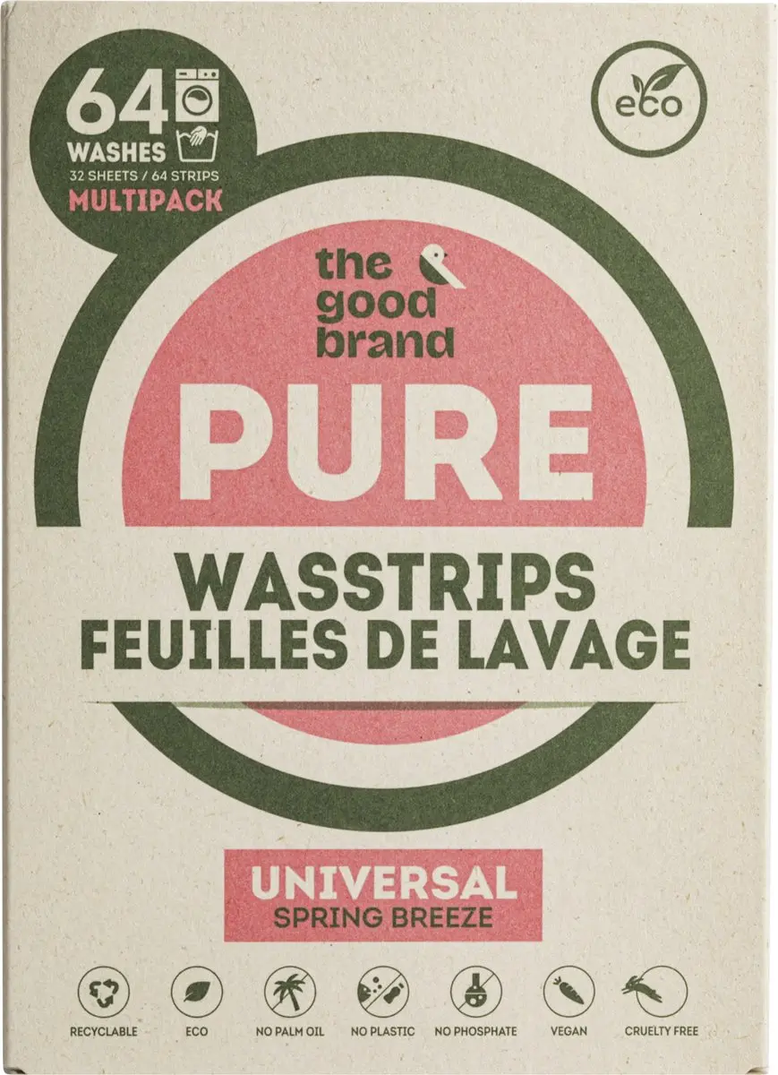 The Good Brand Wasstrips Spring Breeze - 64 Stuks - 3 Kleuren