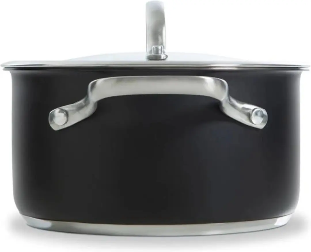 BK Purity Black Kookpan 2L - Ø18cm - Zilver