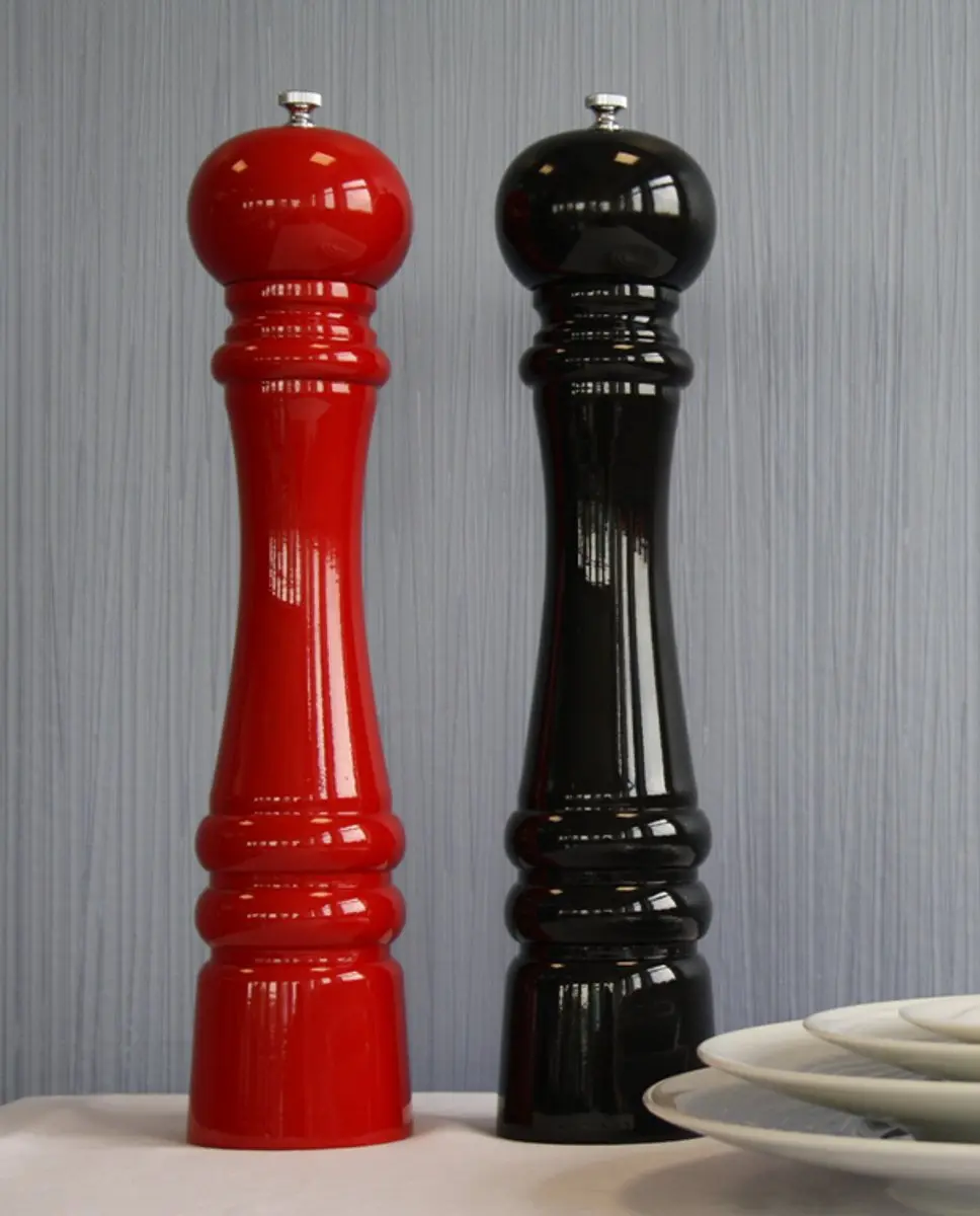 Amefa Zout- en Pepermolen 26cm - Hout - Zwart - Keramisch Maalwerk