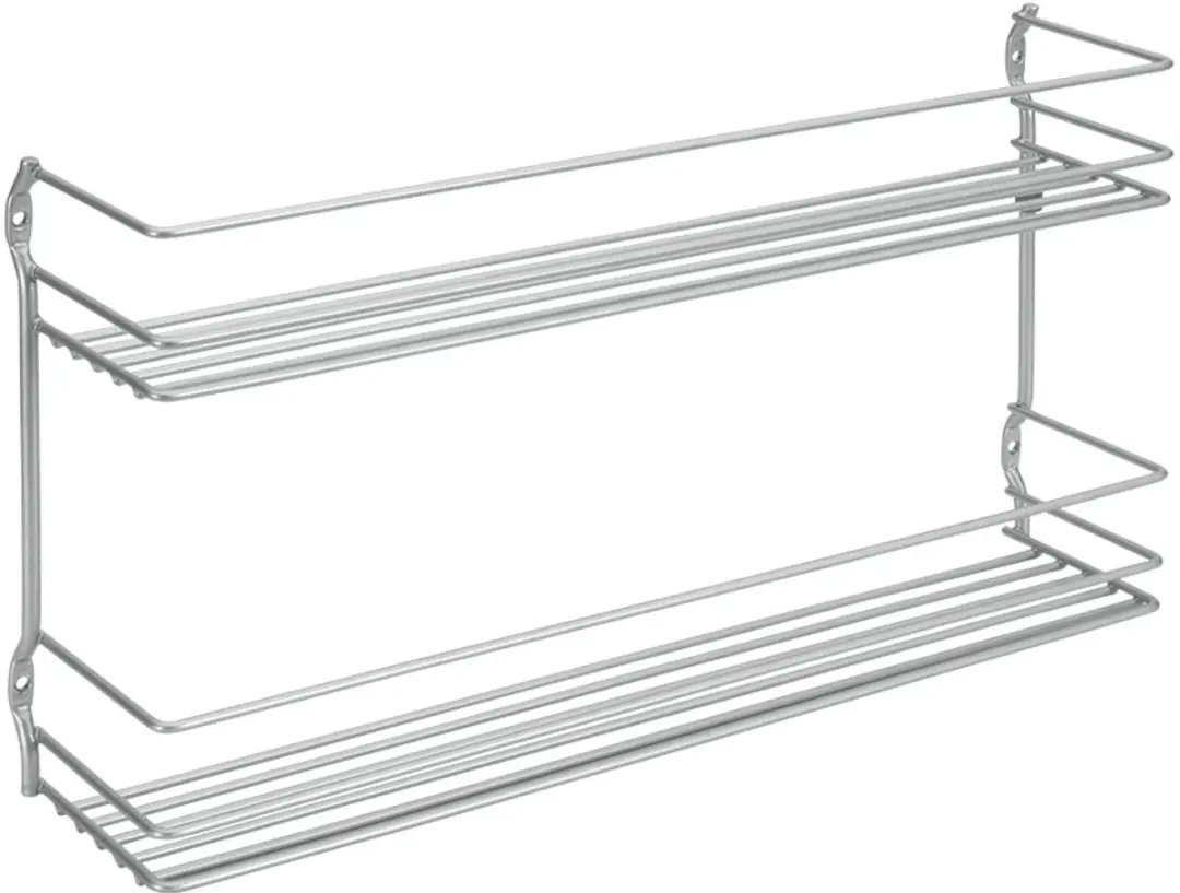 Metaltex Pepito 2 Kruidenrek - Zilvergrijs - 2 Etages