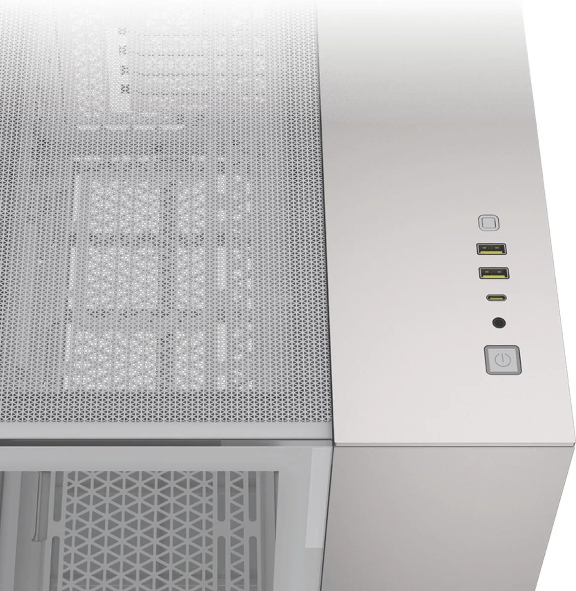 Corsair CC-9011289-WW Midi Tower Behuizing - Grijs/Wit