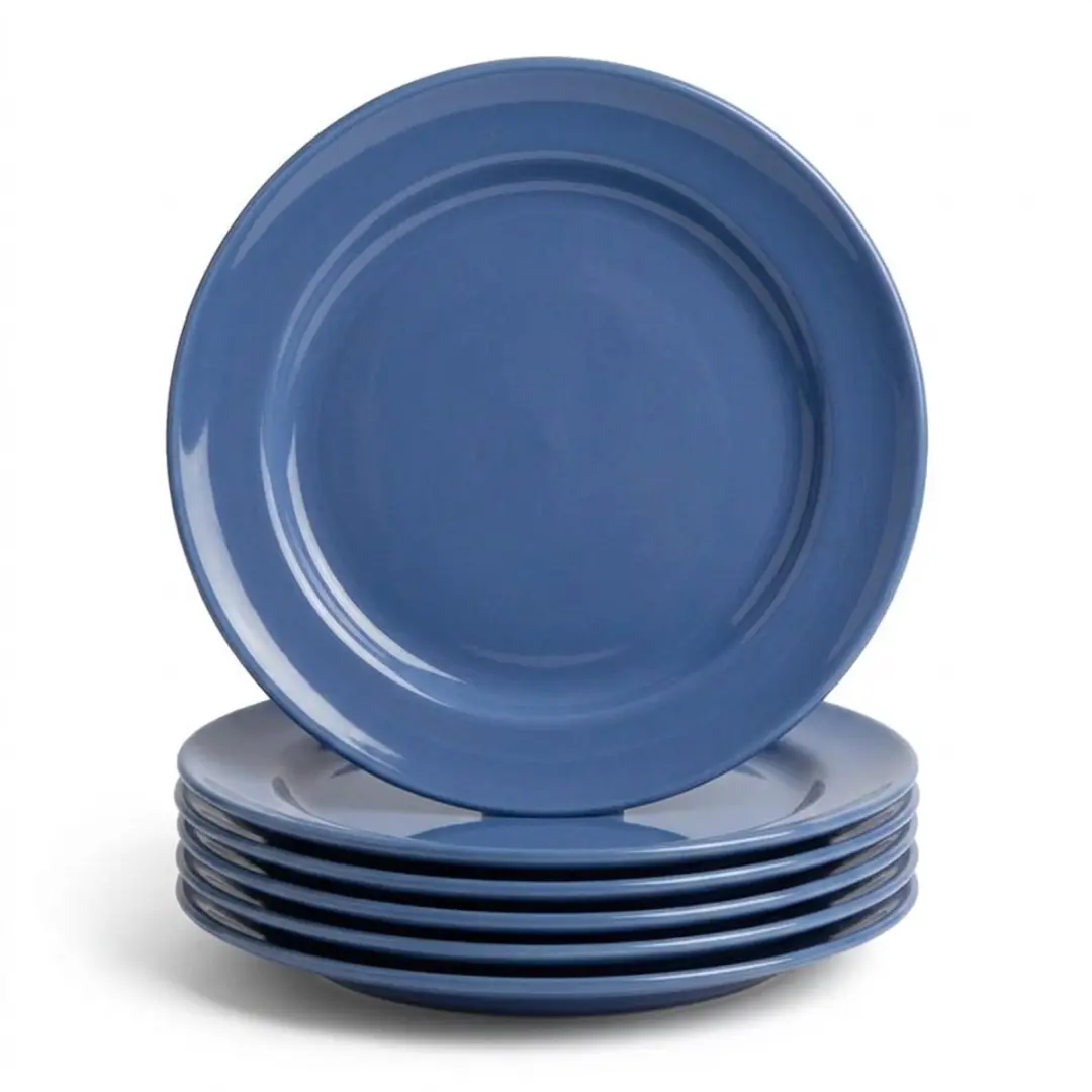 Royal Boch Boerenblauw Plat Bord 21cm