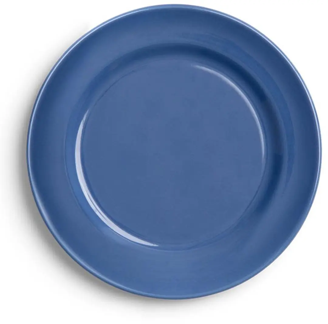 Royal Boch Boerenblauw Plat Bord 21cm - 6 Stuks