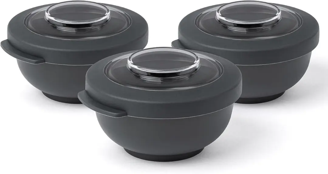 Amuse Tylla Charcoal Snackbox Set 6-delig