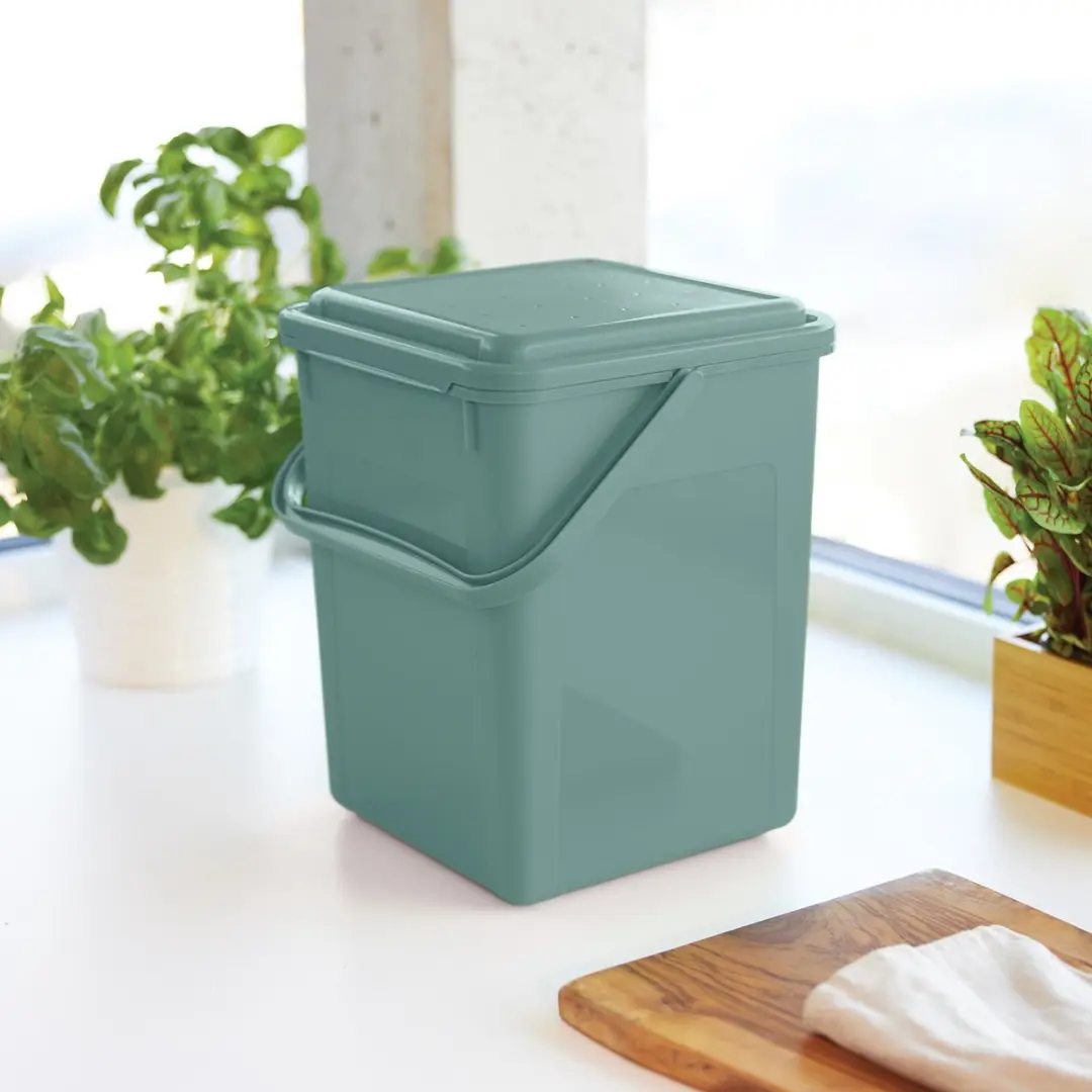 Rotho Bio Compostemmer 8L - Groen