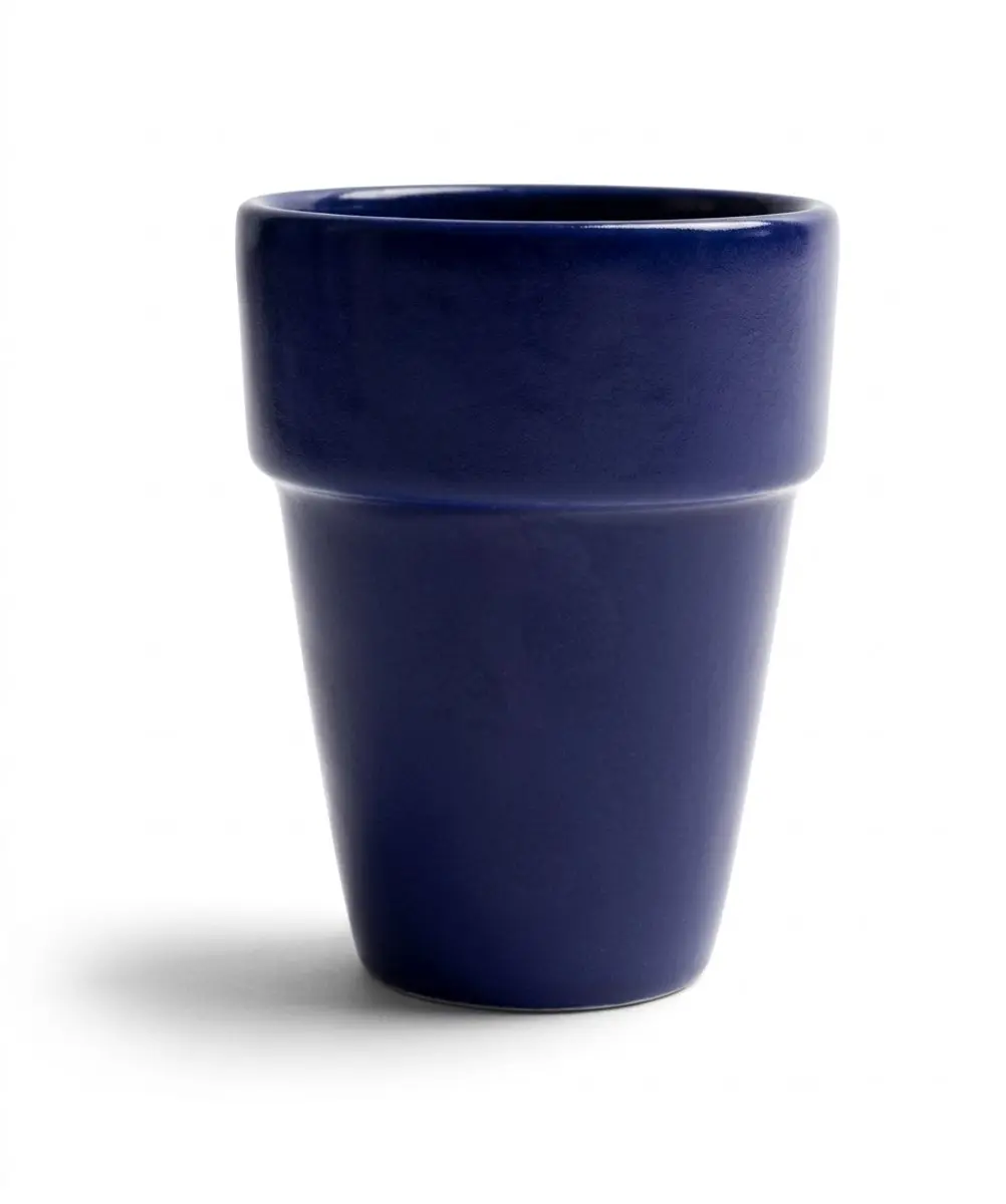 Royal Boch Boerenblauw Melkbekers - 250ml - Donkerblauw - 6 Stuks