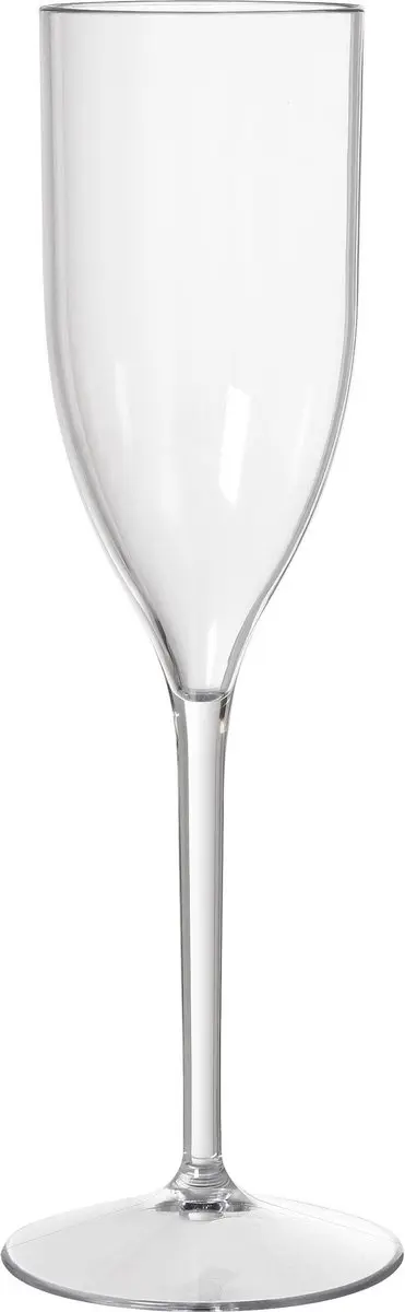 Duni Elegance Champagneglas - 6 Stuks - 130ml - Transparant