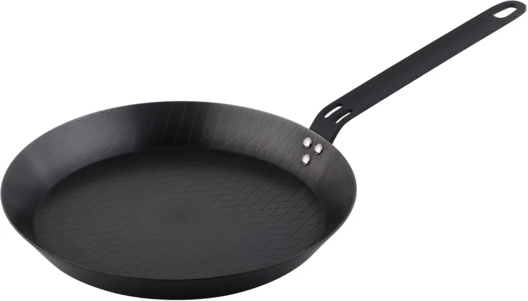 Michelangelo Parilla Stalen Koekenpan 28cm - Zwart