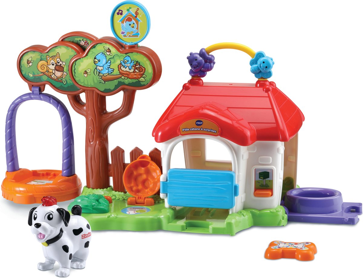 VTech Tut Tut Animo - P'tite Cabane À Surprises (+ Zinzin, Le Chien Coquin)