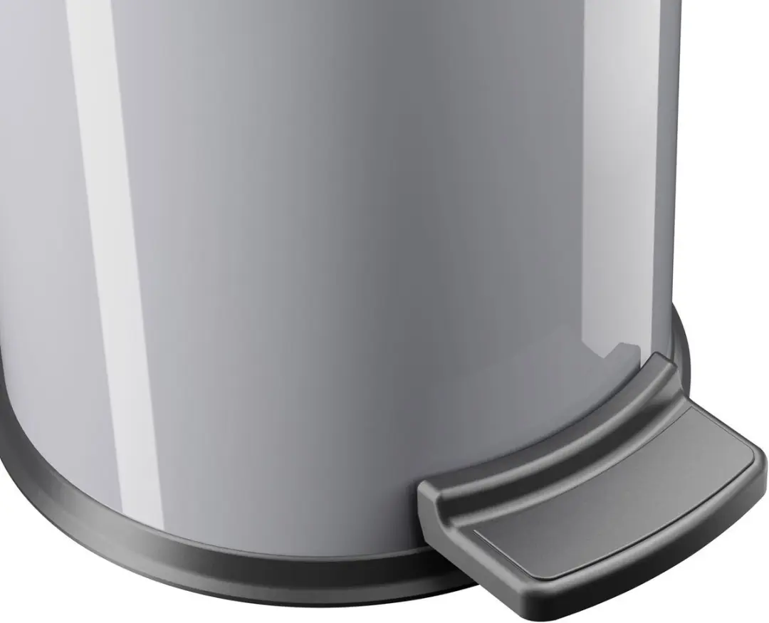 Hailo Solid S Pedaalemmer 4L - Zilver