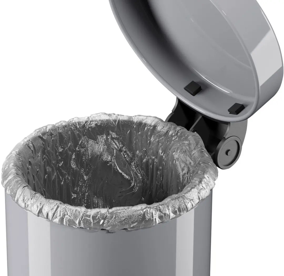 Hailo Solid S Pedaalemmer 4L - Zilver