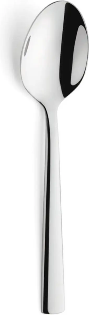 Amefa Moderno Theelepels - 6 Stuks - Zilver