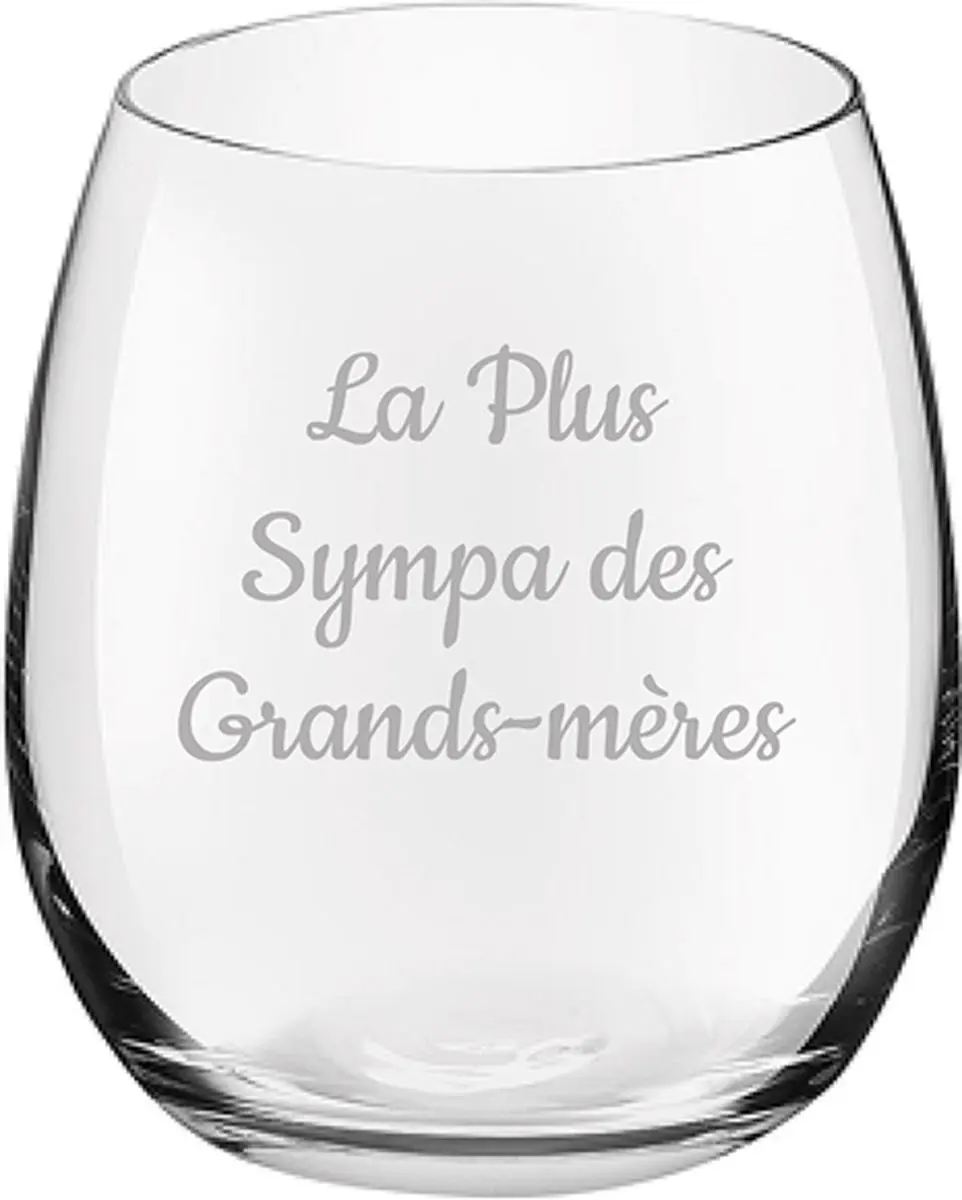 Royal Leerdam Drinkglas La Plus Sympa des Grands-mères 39cl