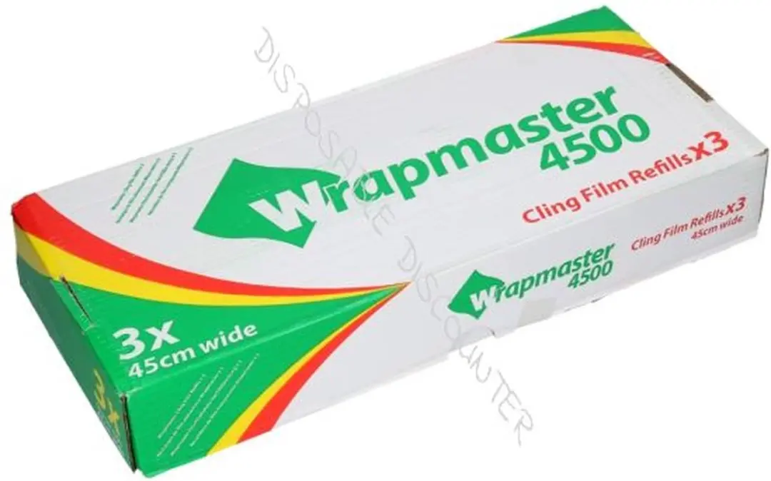 Toppits Rekfolie 45/300 WrapMaster - 3 Rollen