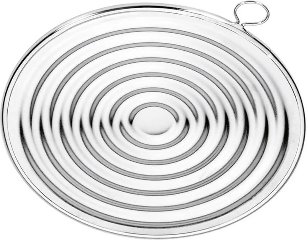Metaltex Vlamverdeler 19cm - Zilver