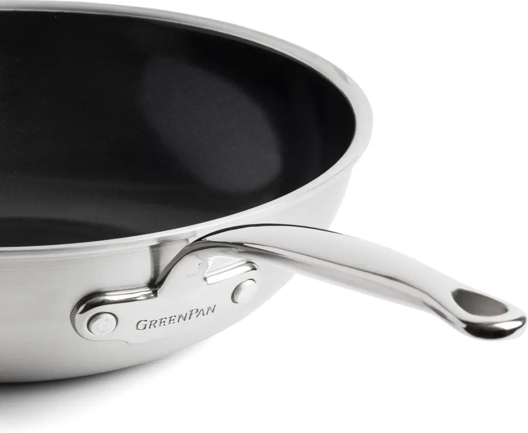 GreenPan Première CC003821-001 Wok 30cm - 4.7L - Zilver