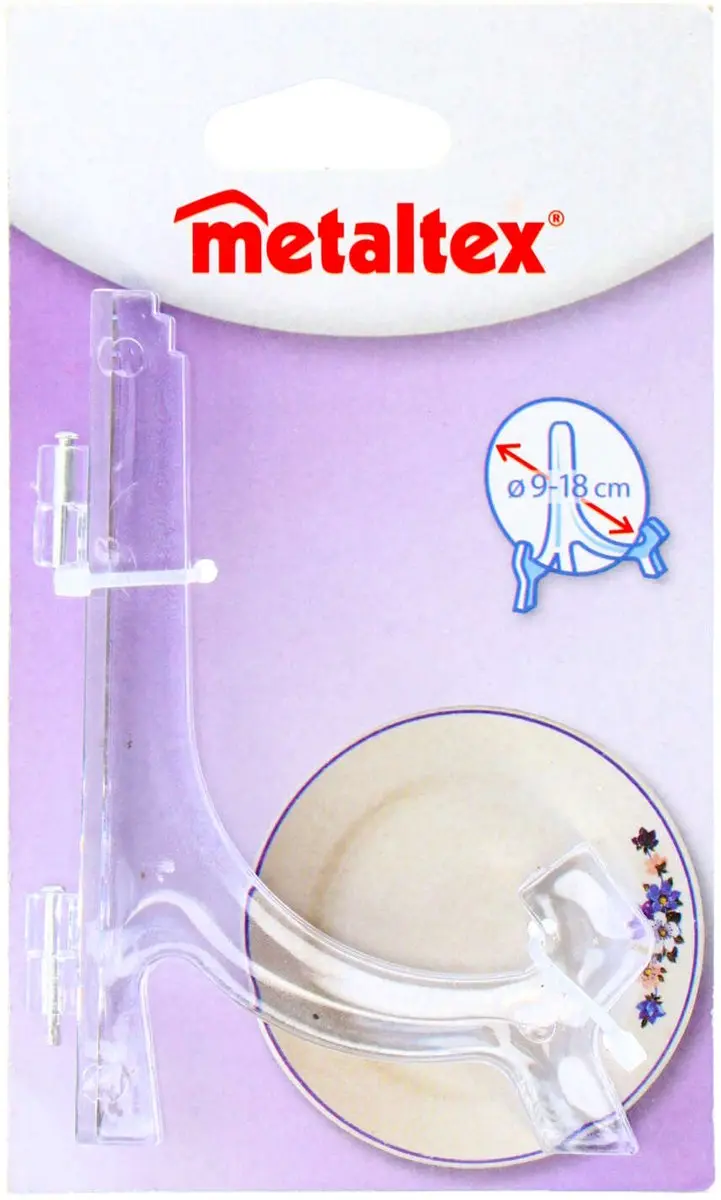 Metaltex Bordenhouder 299110 - Transparant
