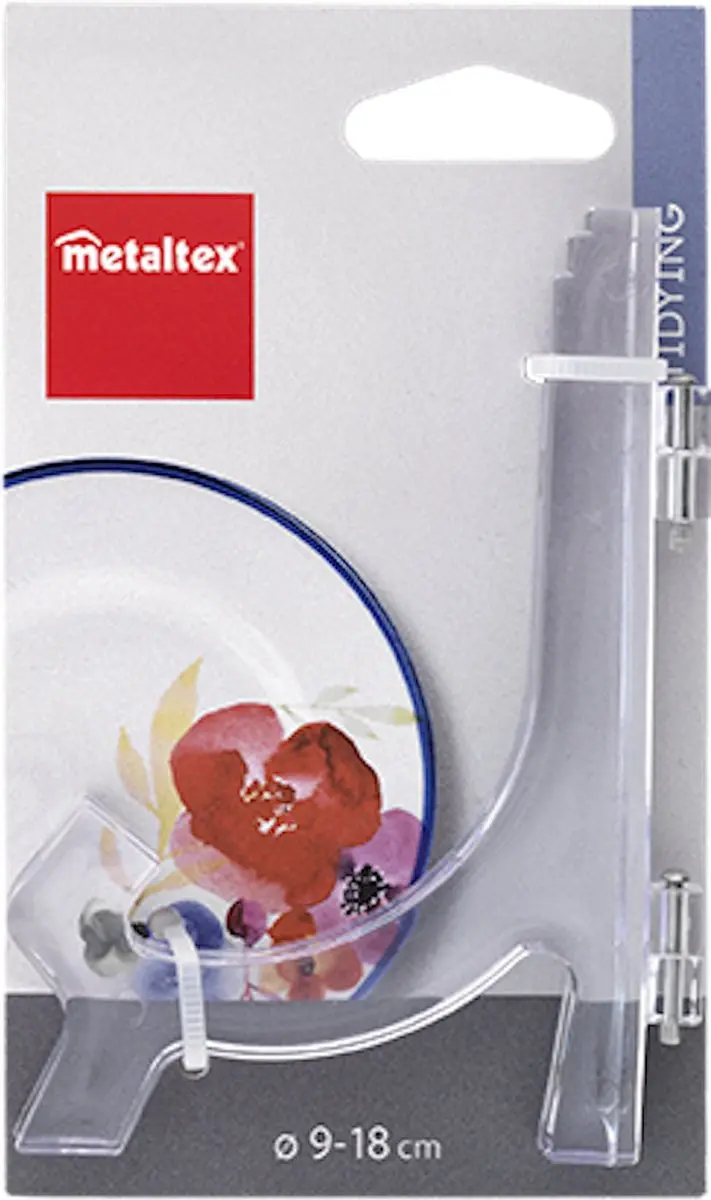 Metaltex Bordenhouder 299110 - Transparant