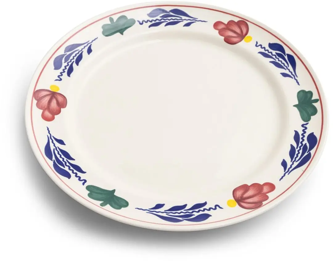 Royal Boch Boerenbont Bord 24cm - 6 Stuks