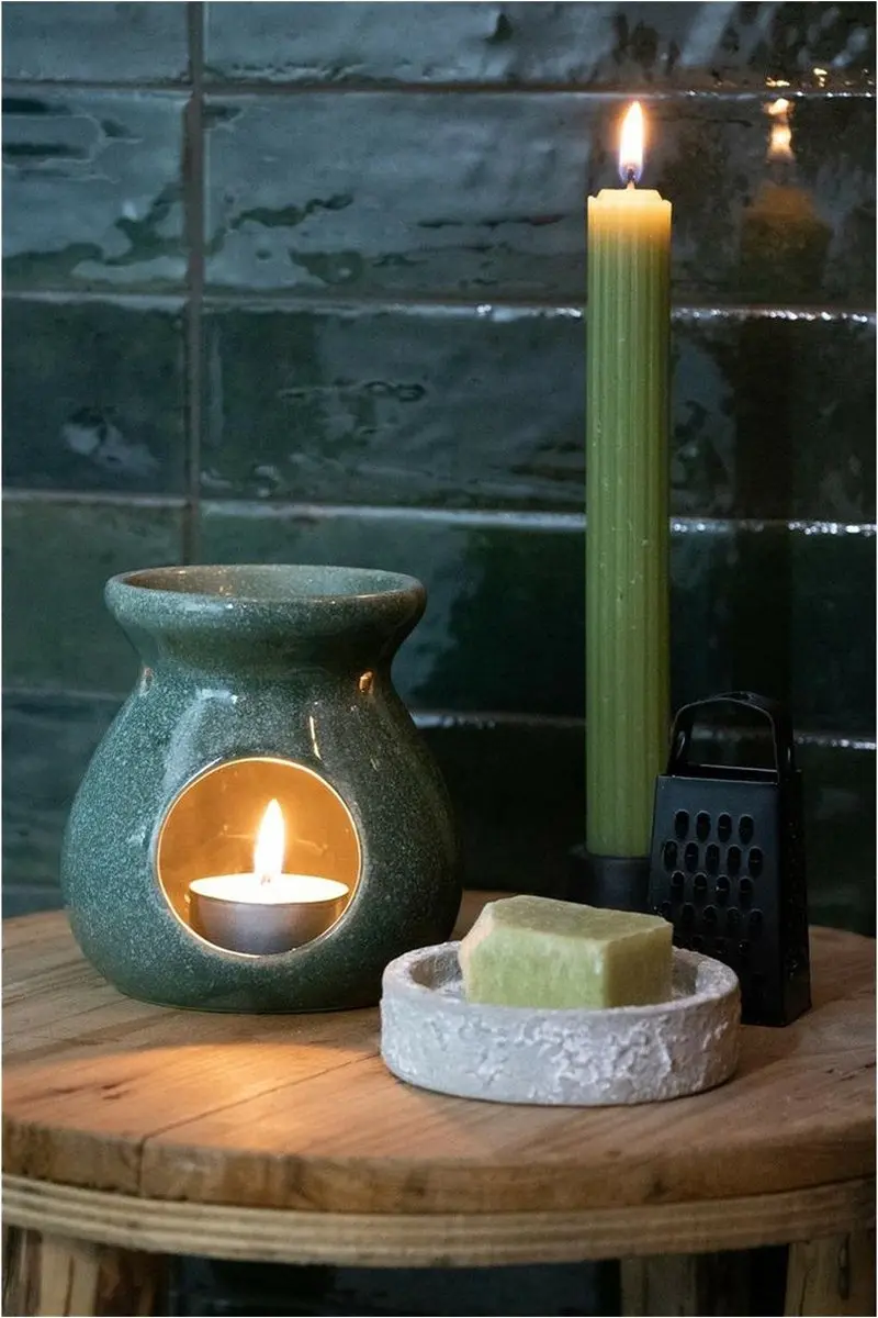 Ideas4seasons Amberblokjes Set 4334 - Koper - 2 Stuks