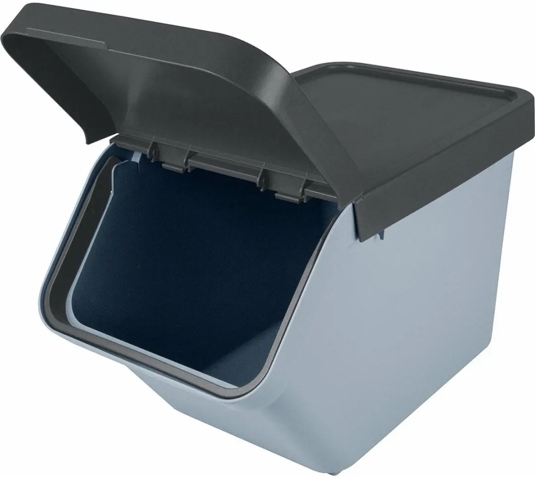 Sunware Sigma Home Sorteerbak 30L - Blauw - 2 Stuks