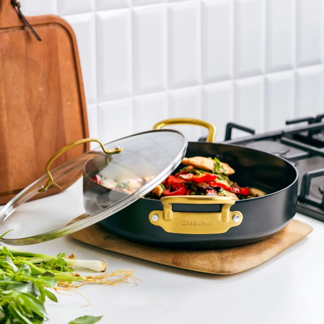 GreenPan Barcelona Limited Edition Hapjespan 30cm - 4.8L - Zwart