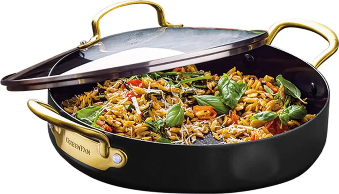 GreenPan Barcelona Limited Edition Hapjespan 30cm - 4.8L - Zwart