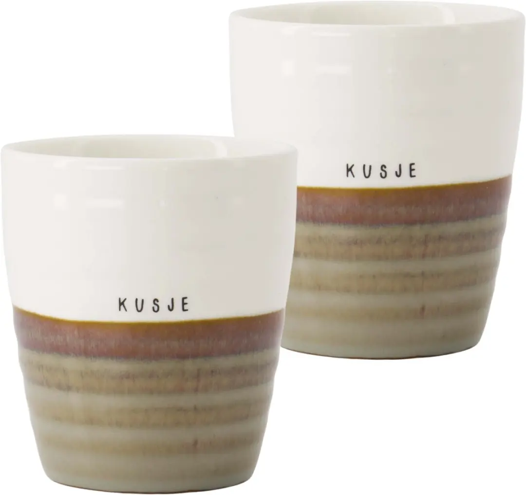 Zusss Set Van 2 Koffiemokken