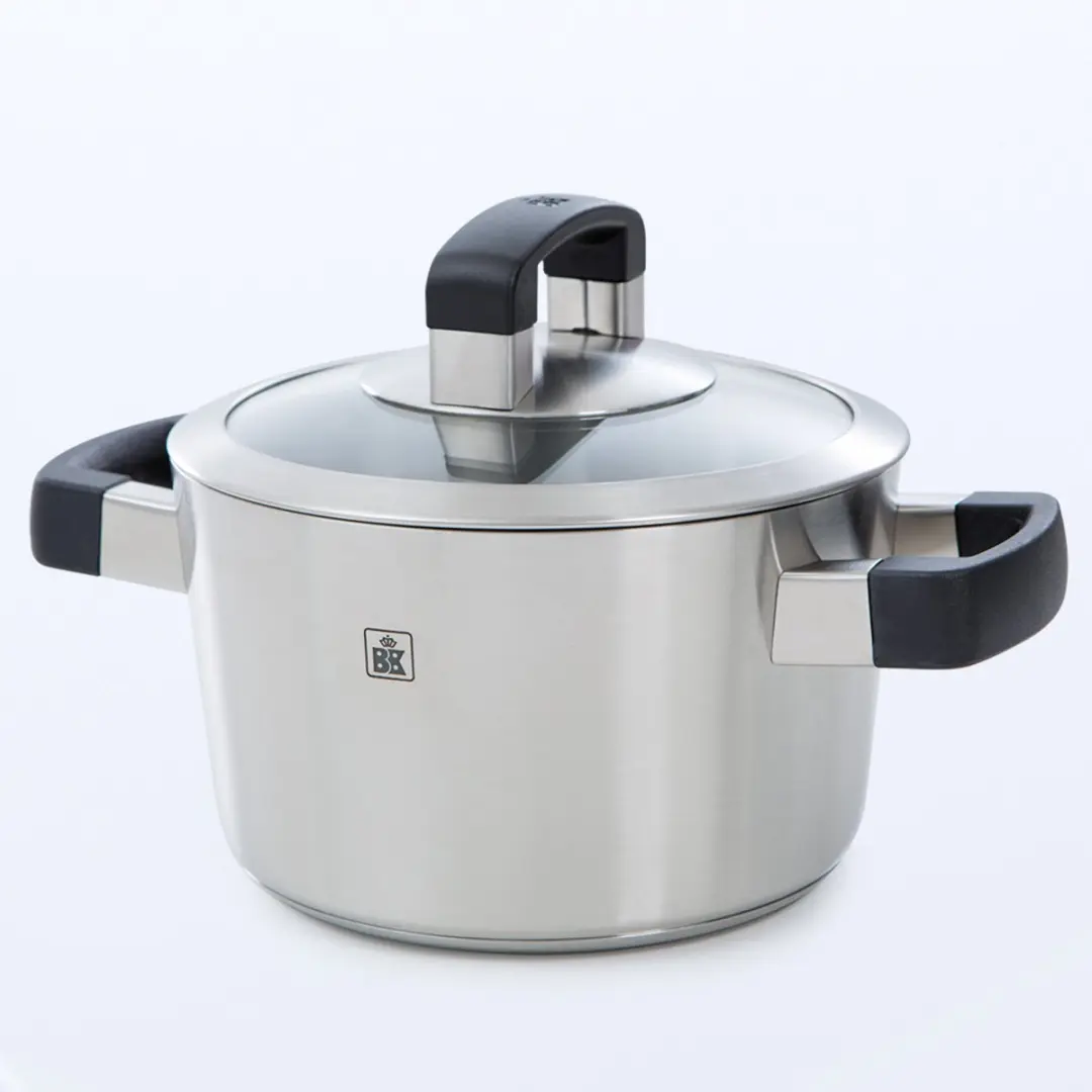 BK Conical Cool Pannenset 5-delig - B4375.005 - Zilver
