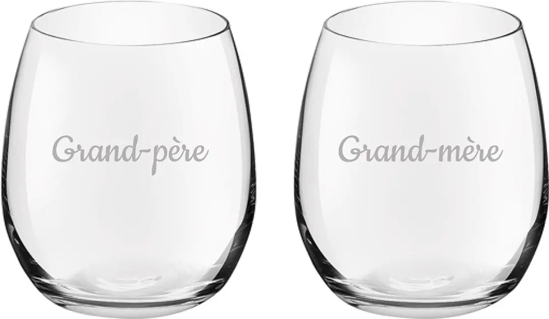 Royal Leerdam Drinkglas Grand-père & Grand-mère