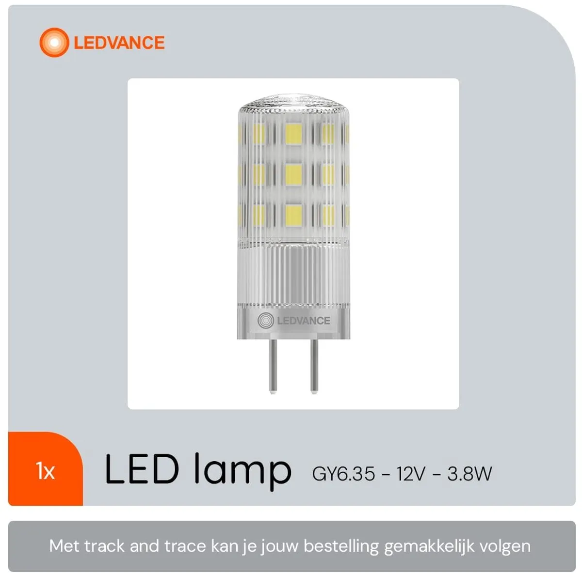 LEDVANCE LED Capsule Steeklamp GY6.35 3.8W - 470lm Warm Wit - 2700K - afbeelding 6 van 6